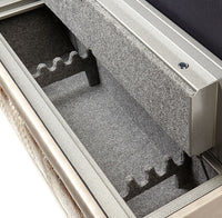 horizontal long gun storage for guns ammo and valuables