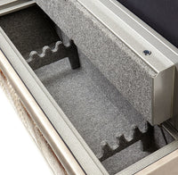 horizontal long gun storage for guns ammo and valuables