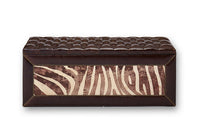 Zebra Acid Wash Inset • Monte Cristo Cigar Frame • 1/2" Ft. Worth Nail